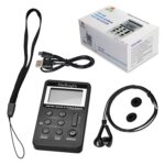 HRD-103 Radio portátil de dos bandas FM + AM con cordón y auriculares - Imagen 4
