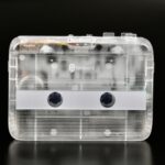Reproductor de casete de cinta Bluetooth portátil Tonivent TON007B, compatible con entrada y salida FM/Bluetooth, TON007T