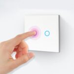 NEO NAS-SC02W Interruptor de control de luz inteligente inalámbrico WiFi UE 2Gang