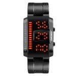 SKMEI 1179 Reloj digital LED impermeable noctilucente para deportes al aire libre para hombres multifuncionales - Imagen 2