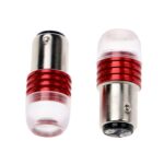 2 uds 1157 DC12V/1,5 W luces de freno constantemente brillantes para coche, Constantly Bright