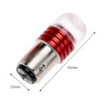 2 uds 1157 DC12V/1,5 W luces de freno constantemente brillantes para coche, Constantly Bright - Imagen 3