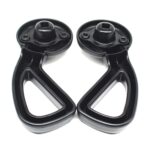 1 par para Citroen C2/Peugeot 206 207 manija de ajuste de asiento de coche 9638799977 890586 - Imagen 4