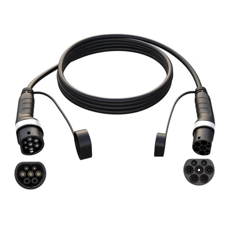 CAR21851.jpg Feyree 250V 16A 1 Fase Inicio Nueva energía Vehículo eléctrico Tipo 2 Cable de extensión de carga Cable adaptador - Imagen 1