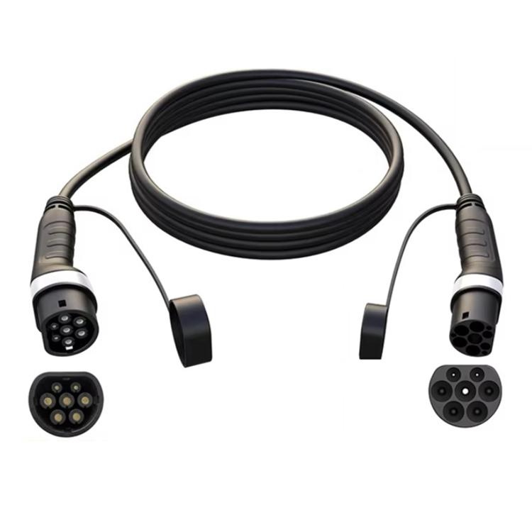 CAR21853.jpg Feyree 480V 16A 3 Phase Home New Energy Electric Vehicle Tipo 2 Cable de extensión de carga Cable adaptador - Imagen 1