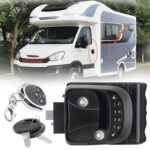 Accesorios de modificación de cerradura de puerta de RV con Control remoto inteligente RV cerradura de contraseña electrónica