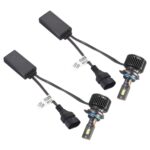 K11 1 par 9012 12V / 85W / 6000K / 9000LM Faro LED para coche, 9012 - Imagen 2
