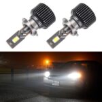 K11 1 par H7 12V / 85W / 6000K / 9000LM Faro LED para automóvil, H7