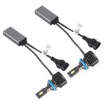 K11 1 par H11 12V / 85W / 6000K / 9000LM Faro LED para coche, H11 - Imagen 2
