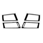 Para BMW X5 E70 / X6 E71 2008-2013 Etiqueta decorativa de salida de aire lateral del automóvil, unidad izquierda y derecha universal, Side Air Outlet - Imagen 2