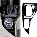 2 unids/set de pegatinas decorativas para Panel de engranaje impulsor derecho del coche para BMW X1 E84 2011-2015, Set For X1 E84 2011-2015, Right Drive