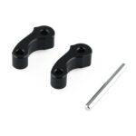 OT243 2 PCS Pivote de bisagra de pestillo de ventana de aleación de aluminio para 95-04 Tacoma 00-06 Tundra Rear Quarter BL - Imagen 2
