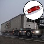 10 PCS DC 10-30V Coche Camión Remolque Piraña 3-LED Luces indicadoras de marcador lateral Lámpara de bombilla, Color de luz: Rojo