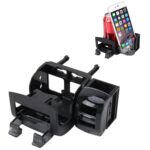 SHUNWEI Portátil Multifunción Vehículo Taza Soporte para teléfono celular Soporte para bebidas Guantera Accesorios para automóvil