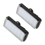 2 PCS DC12V / 1.5W / 6000K / 100LM Luz LED para matrícula de coche 18LEDs SMD-3528 Lámparas para Lexus, For Lexus - Imagen 2