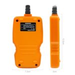 AUTOPHIX OM123 escáner OBD2 portátil para coche herramienta de diagnóstico de coche OBD 2 escáner automotriz lector de código EOBD, OM123, OM123 (Orange) - Imagen 3