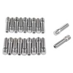 20 piezas 5,8 cm modificación universal del coche ruedas extendidas conversión de perno M14x1,25 a M12x1,5 adaptador de tornillo LN032 LN033 LN044 - Imagen 2