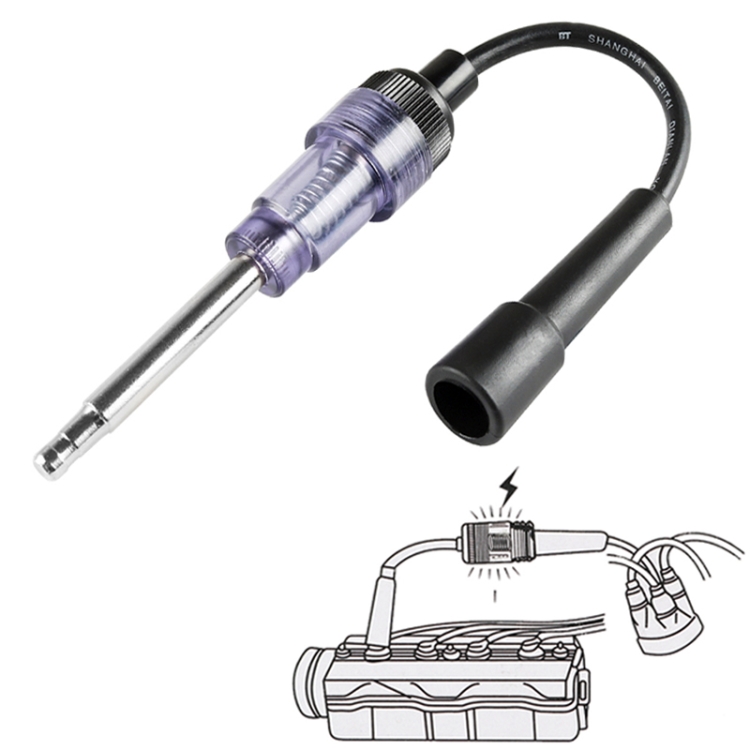 CMS5396.jpg Instrumento de prueba de encendido de 12 V CC, detector de encendido de bujía, herramienta de prueba de diagnóstico automático - Imagen 1