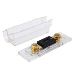 Portafusibles automático para coche Portafusibles de cuchilla Portafusibles atornillados con fusible 150A para audio de coche - Imagen 4