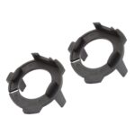 1 par de adaptadores de soporte de retenedores de bombilla de faro LED H7 para VW Volkswagen Lawida Lamando Touran Tiguan Gran Lavida nuevo - Imagen 3