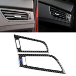 Panel de salida de aire lateral de fibra de carbono para coche, adhesivo decorativo de tres colores para BMW Z4 2009-2015, adecuado para conducción a la izquierda