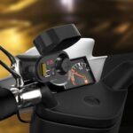Voltímetro de toma de encendedor de cigarrillos multifuncional para motocicleta 3A + toma de encendedor de cigarrillos + USB dual