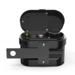 Voltímetro de toma de encendedor de cigarrillos multifuncional para motocicleta 3A + toma de encendedor de cigarrillos + USB dual - Imagen 2