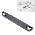 Soporte universal para matrícula de coche Marco de placa de número Soporte de placa de fibra de carbono