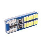 2 PCS T10 / W5W / 168/194 DC12V 1.4W 6000K 90LM 12LEDs SMD-3014 Luz de espacio para lámpara de lectura para automóvil, con decodificador - Imagen 3