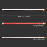 2 PCS 30cm DC12V 3.2W Coche ultrafino Auto Colores dobles Luces de giro / Luces de marcha (Luces de giro: Luz amarilla; Luces de marcha: Luz blanca) - Imagen 3