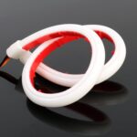 2 PCS 30cm DC12V 3.2W Coche ultrafino Auto Colores dobles Luces de giro / Luces de marcha (Luces de giro: Luz amarilla; Luces de marcha: Luz blanca) - Imagen 4