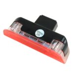 2 piezas LED coche DC 12V 1.6W luces de puerta lámparas 18LEDs SMD-3528 lámparas para Volkswagen Golf 5/6, luz blanca + luz roja - Imagen 3