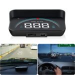 M8 3.5 pulgadas Universal Car OBD2 HUD Pantalla frontal montada en el vehículo