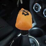 Bolsa de dinero en forma de dólar, cubierta de palanca de cambios de coche de vehículo universal, perilla de cambio de marchas automática manual