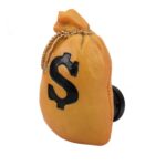 Bolsa de dinero en forma de dólar, cubierta de palanca de cambios de coche de vehículo universal, perilla de cambio de marchas automática manual - Imagen 3