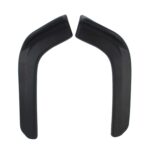 2 PCS Universal Fit Car Front Bumper Spoiler Lip Splitter Difusor SUV ABS Pala frontal, Longitud: 62 cm - Imagen 2