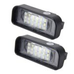 Luz de matrícula de 2 piezas con 18 lámparas SMD-3528 con Canbus para Mercedes-Benz W220,2W 120LM, 6000K, DC12V (luz blanca) - Imagen 2