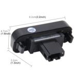 Luz de matrícula de 2 piezas con 18 lámparas SMD-3528 con Canbus para Mercedes-Benz W220,2W 120LM, 6000K, DC12V (luz blanca) - Imagen 3