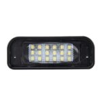 Luz de matrícula de 2 piezas con 18 lámparas SMD-3528 con Canbus para Mercedes-Benz W220,2W 120LM, 6000K, DC12V (luz blanca) - Imagen 4