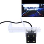 656x492 Pixel efectivo NTSC 60HZ CMOS II Cámara de respaldo de visión trasera impermeable para automóvil con 4 lámparas LED para la versión Megane 2011