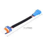 2 PCS 9005 Coche HID Xenon Faro macho a hembra Cable de conversión con enchufe adaptador de cerámica - Imagen 3