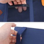 Multifuncional Auto parasol para coche soporte para gafas de sol soporte para almacenamiento de tarjetas bolsa interior - Imagen 4