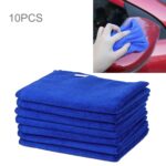 10 Uds 30cm × 30cm toallas de microfibra de secado rápido paño de limpieza Toallas para el cuidado de los detalles del coche Toallas para el cuidado del coche