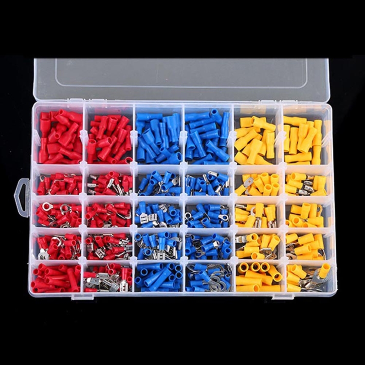 CRP0020.jpg Equipo de surtido de conectores de crimpado de terminales aislados eléctricos de prensa en frío de 480 PCS - Imagen 1