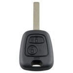 Para PEUGEOT 206/307 Llave de coche con control remoto inteligente de 2 botones con chip y batería integrados, sin ranuras, Frecuencia: 433 MHz - Imagen 2