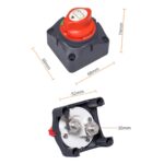 Auto RV Marine Boat Selector de batería Aislador Desconexión Interruptor giratorio Corte - Imagen 4