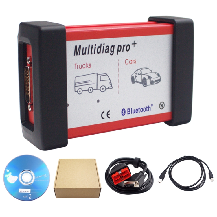CRP0316.jpg Multidiag Pro + OBD2 CDP TCS CDP Bluetooth OBD2 Scan para coches / camiones OBDII Escáner de diagnóstico automático - Imagen 1