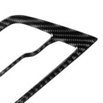 Etiqueta engomada decorativa del panel del CD de la fibra de carbono del coche para BMW 5 Series G38 528Li / 530Li / 540Li 2018 - Imagen 3