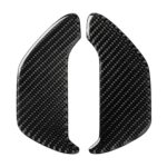 2 uds, pegatina decorativa de panel de cenicero de fibra de carbono para coche para BMW 5 Series G38 528Li / 530Li / 540Li 2018 - Imagen 2