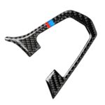 Configuración del botón del volante de fibra de carbono tricolor del coche Una pegatina decorativa para BMW 5 Series G30 / G38 X3 G01 / G08 - Imagen 3